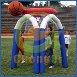 outdoor inflatable sports toss game